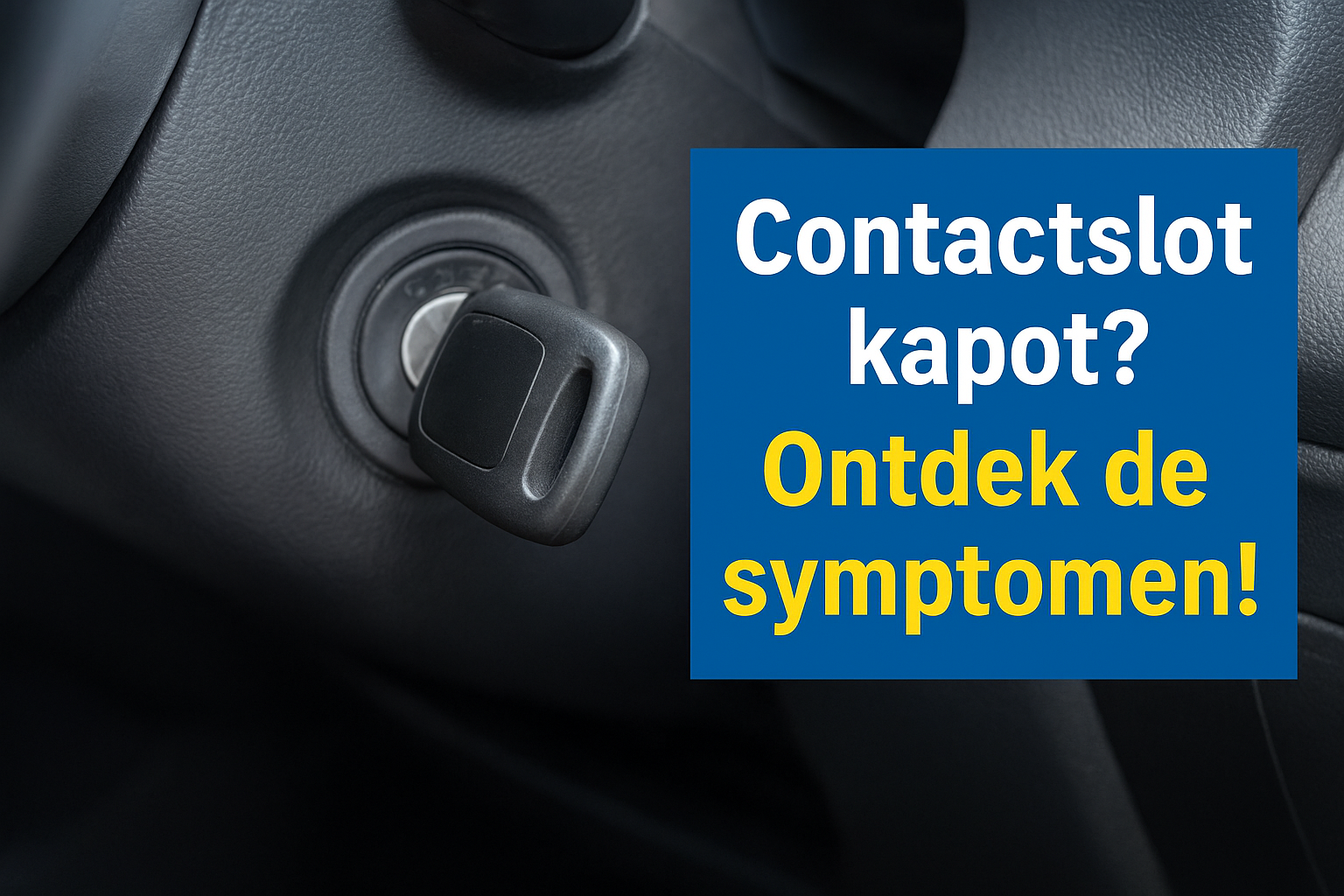 Contactslot Kapot? 9 Symptomen en Slimme Eerste Hulp